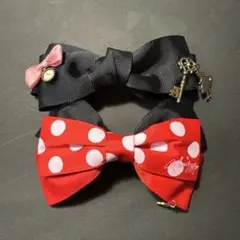 ミニー 不思議な国のアリス ヘアピン リボン