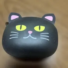 黒猫 シリコンコインケース