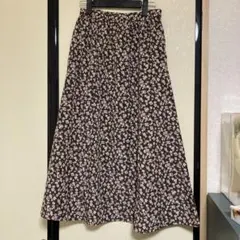 Lugnoncure 花柄フレアスカート フリーサイズ