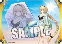 マ*ー様 ジャンヌ・ダルク プレイマット 開封済】FGO ジャンヌダルク 最終再臨 光崎 フレシア プレイマットの