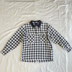 FRESH BOX 原宿　チェック柄長袖シャツ　古着