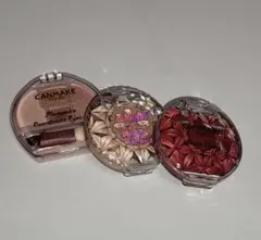 CANMAKE 涙袋アイシャドウ ハイライター チーク 3点セット