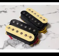 4芯 ハムバッカー ピックアップ PU×2 SET グリーンオレンジ - メルカリ