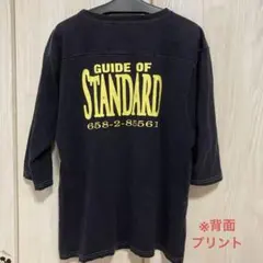 お*む様 HIGH!STANDARD ネイビー 七分袖カットソー Lのサムネイル