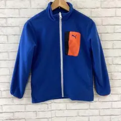 3.9 t85 プーマ ジャケット 140 長袖 ロゴ 刺繍リバーシブル キッズ