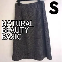 ◎送料無料 ナチュラルビューティーベーシック レディース スカート ひざ下 S