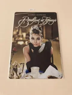 Breakfast at Tiffany's ブリキ看板 レトロ
