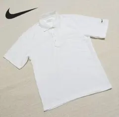 Nike メンズポロシャツ・DRI-FIT／ホワイト／Sサイズ