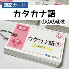 【中学受験】国語重要語句暗記カード（カット前）他2点 中学受験】国語重要語句暗記カード4点セット 1269語 1269枚《カット前