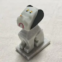 JA 貯金箱 犬 戌 干支 紀南 ノベルティ 昭和レトロ 犬 ソフビ 置物 10