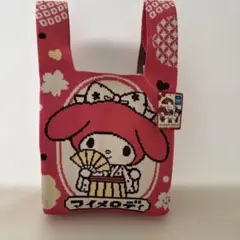 マイメロディ MY MELODY ミニトート バッグ　ニット