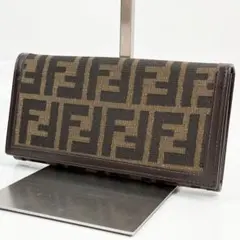 65【極美品】FENDI 二つ折り財布 長財布 - メルカリ