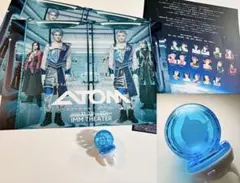 ATOM イベント用ライト 青　プライヤー3枚付き