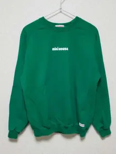 当時物 mikiHOUSE ミキハウス バックロゴスウェット ブラウン L - メルカリ