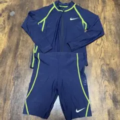 Nike ネイビー 長袖水着120センチ