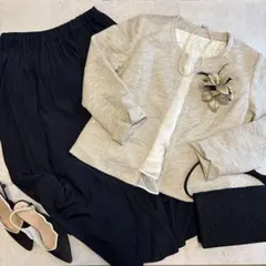 アーバンリサーチ他　大きいサイズセレモニー　3点セット　卒園　入学　ママスーツ