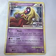 希少 英語版 ルージュラ Jynx ポケモンカード HGSS 海外版レア2010