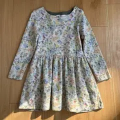 プチバトー　長袖ワンピース　128センチ