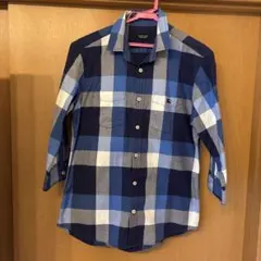 Burberry Black Label 長袖シャツ 青系チェック