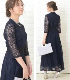 ✨美品✨Lace Ladies 総レース パーティードレス オケージョンドレス