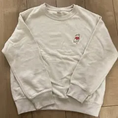 新品未使用☆UT キャラクター刺繍 クルーネック トレーナー 140