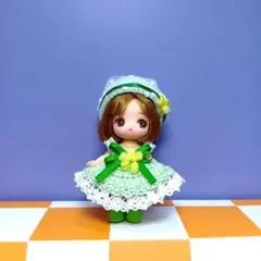 ぷちリカちゃん服　チュールベレーとワンピースのサムネイル