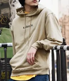KANGOL ロゴ刺繍オーバーサイズ プルオーバーパーカーのサムネイル