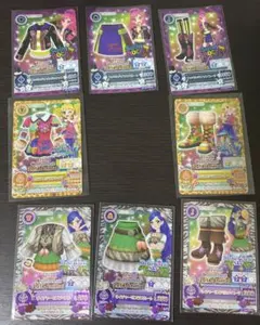 アイカツ！ アイカツカード ロッキンパイソン カラフルジラフ ネイチャーゼブラ