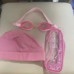 水泳ゴーグル　水泳帽子