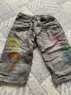 ヒスミニ ハーフデニムパンツ 140センチ