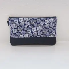 【一点限り】リバティ　シンクオブミー　フラットポーチ☆通帳ポーチ