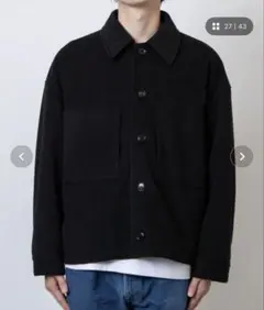 WEGO ニットメルトンショートブルゾン