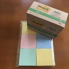 最終お値下げ！Post-it ポストイット付箋6個セット新品3M【送料込】①のサムネイル