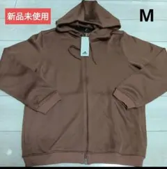 [新品]定価9,350円 adidas Golf ダブルニット パーカー M