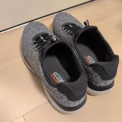 SKECHERS MEMORY FOAM WIDE FIT 27cm グレー未使