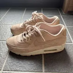 【NIKE】 AIR max 90 premium ピンクベージュ　24.5cmのサムネイル