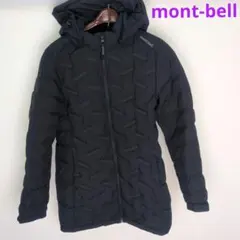 美品　montbell ネイビー ダウンジャケット　レディースLサイズのサムネイル