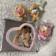 スキズ展覧会缶バッチ、スキズーガチャまとめ売り