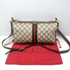 極美品 袋付 GUCCI オールドグッチ シェリーライン ショルダーバッグ