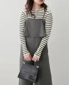 ビスチェ風　サロペット
