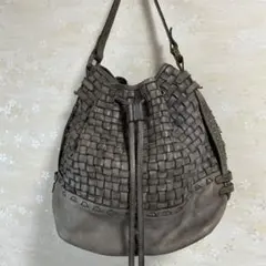 robitaメッシュレザーバッグ