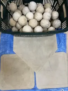 軟式野球ボールミックス146個&ZETTボールバッグセット - メルカリ