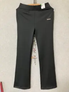 Reebok スリムフィット テニス フレアパンツ グレー S