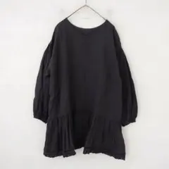 nest Robe ネストローブ リネンピンタック レース ブラウス 麻 - メルカリ