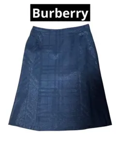 Burberry バーバリー　スカート　チェック　38 卒業　入学　フォーマル