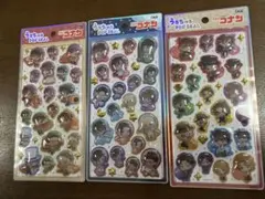 【正規品】名探偵コナン　うるちゅるシール3枚セット