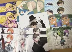 アニメグッズ　ポスター　クリアファイル　セット