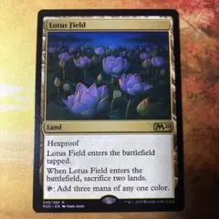 MTG 睡蓮の原野　英語　4枚 MTG 睡蓮の原野 Lotus Field 英 - メルカリ