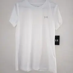 【未使用、訳あり】Under Armour 　レディース　ホワイト Tシャツ