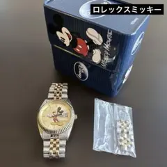 ロレックスミッキー腕時計Disney Mickey Mouse 腕時計